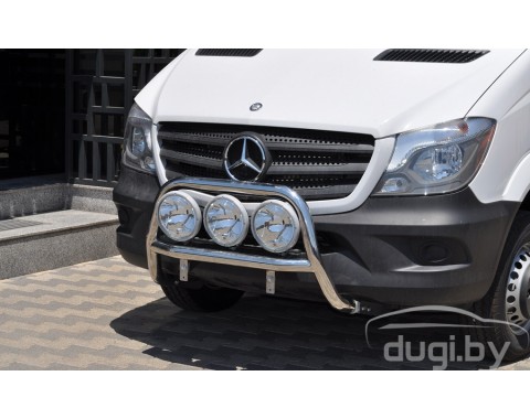 Кенгурятник "Lyon" для Volkswagen Crafter.